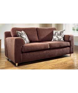 Rostock Large Sofa - Chocolate