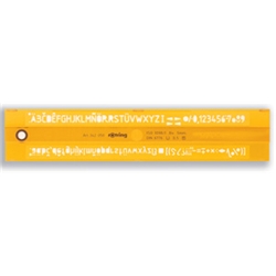 Rotring Lettering Stencil Robust ISO 3098-1