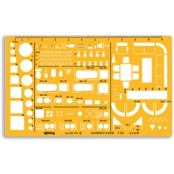 Rotring Stencil Architects Combination Template