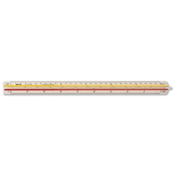 Rotring Triangular Reduction Scale Ruler 6