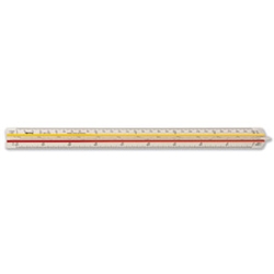 Rotring Triangular Reduction Scale Ruler 6