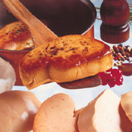 This Foie Gras product comes prepared and deviened. It has been heat sliced and flash frozen immedia