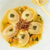 Simple and delicious Duck Foie Gras Ravioli