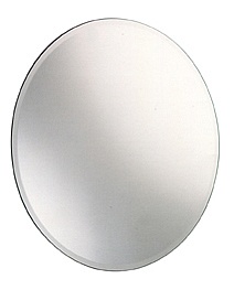 Round Bevelled Bathroom Mirror