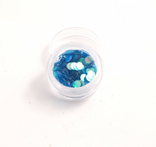 Unbranded Round Blue flakes