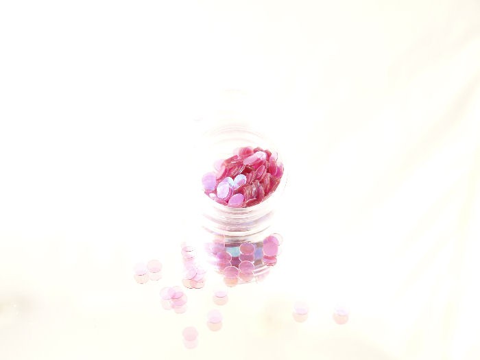 Unbranded Round Pink flakes