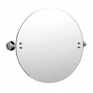 Unbranded Round Swivel Mirror in Chrome Finish