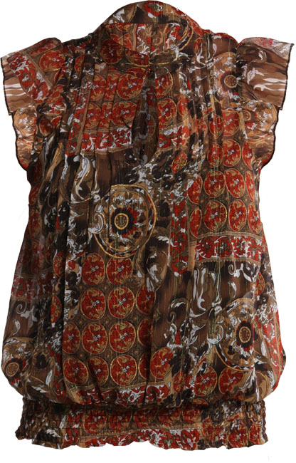 Unbranded Rowan chiffon blouse