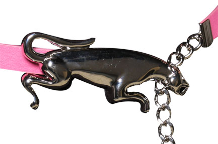 Unbranded Rowie pantha waist belt pink