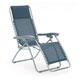 With elasticated eyelets down each side this steel framed lounger will mould to your body shape for 