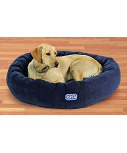 Unbranded RSPCA Blue Large Round Pet Bed