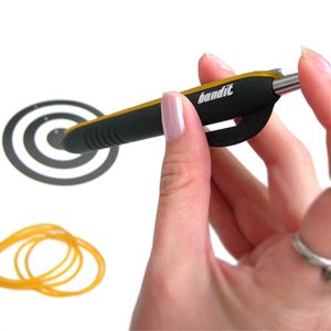 Unbranded Rubber Bandit Novelty Pen