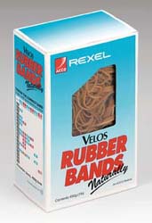 RUBBER BANDS SIZE 30 1LB BOX 237-20356Velos String