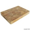 Unbranded Rubberwood End-Grain Cutting Block 4cm x 25cm x