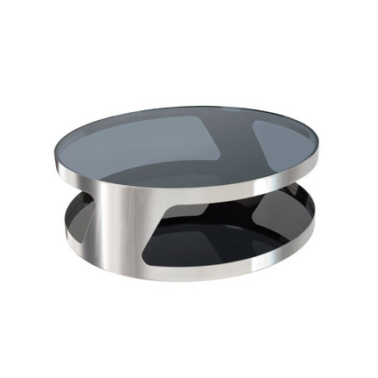 Unbranded Ruben Contemporary Glass Coffee Table