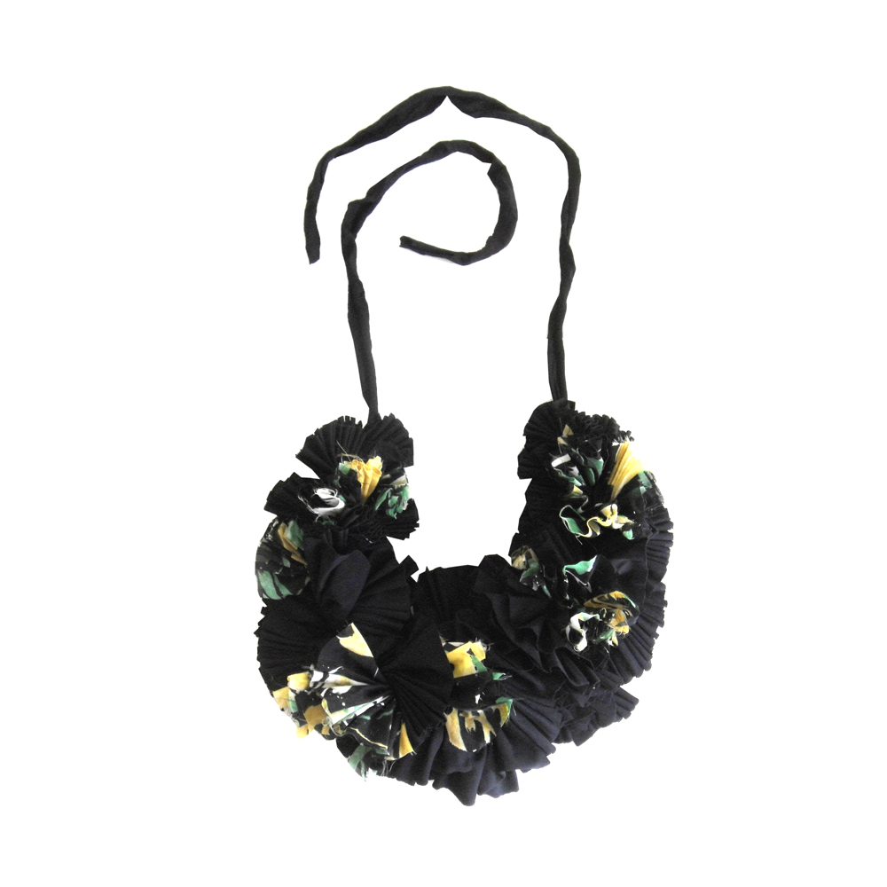 Unbranded Ruffle Collar - Yellow and Black