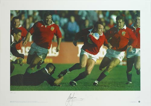 Rugby Greats Series: Signed by Ieuan Evans