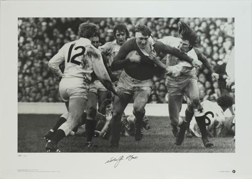 Rugby Greats Series: Signed by Willie John McBride