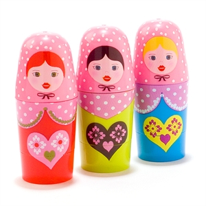 Unbranded Russian Doll Lip Balm