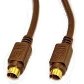 S-Video To S-Video 10 Metre Cable (Gold)