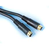 S-Video To S-Video 3 Metre Cable (Gold)