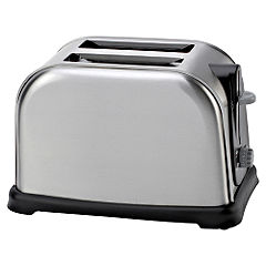 Sainsbury 2 Slice Stainless Steel Toaster