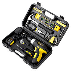 Sainsbury 36 Piece Toolkit with 6v Rechargeable Cordless Drill