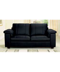 Salerno Large Sofa - Black