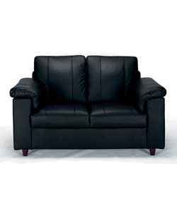 Salerno Regular Black Sofa