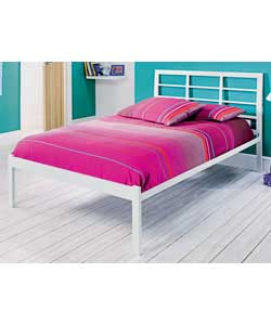 Unbranded Sammi Small Double Bedstead with Memory Mattress