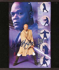Samuel L Jackson autograph