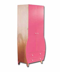 San Diego 2 Door 2 Drawer Robe