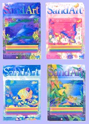 Sand art kit - Assorted designs