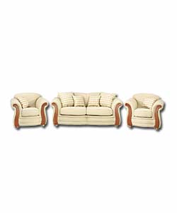 Sandringham Biscuit 3 Piece Suite