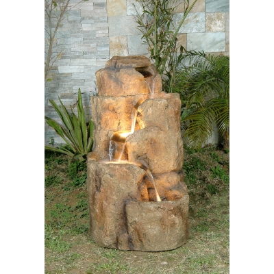 Unbranded Sandstone Mountain Falls Water Feature