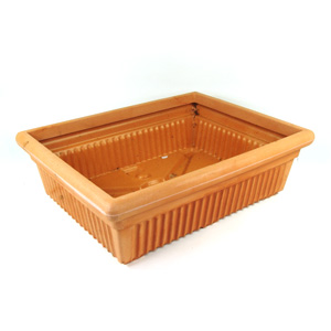 Unbranded Sankey Rectangular Fluted Planter