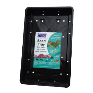 Unbranded Sankey Rigid Black Seed Tray - 14 Inch
