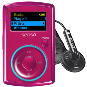Unbranded Sansa Clip - MP3 Player With Radio - 2GB Pink - Sandisk