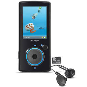 Unbranded Sansa View - MP3/Video Player With Radio - 16GB Black - Sandisk