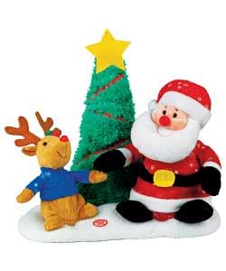 Unbranded Santa and Rudolph Duet