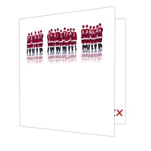 Unbranded Santa Backs Card