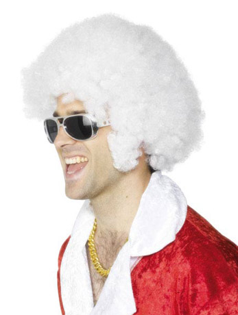 Unbranded Santa Cool Afro Wig