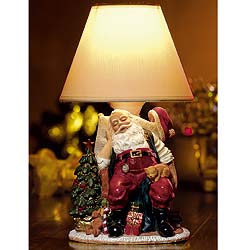 Santa Lamp
