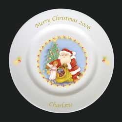 Unbranded Santa Plate