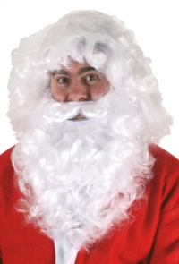 Unbranded Santa Wig White