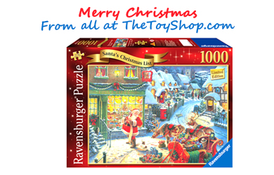 Unbranded Santaand#39;s Christmas List 1000 Piece Limited Edition Puzzle