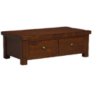 Sante Fe dark wood coffee table furniture