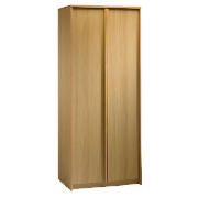 This 2 door wardrobe from the Santona range is a contemporary storage solution for the bedroom.  Mad