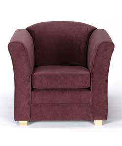Sarah Aubergine Chair
