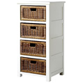 Sarasota 4 Drawer Chest - wht